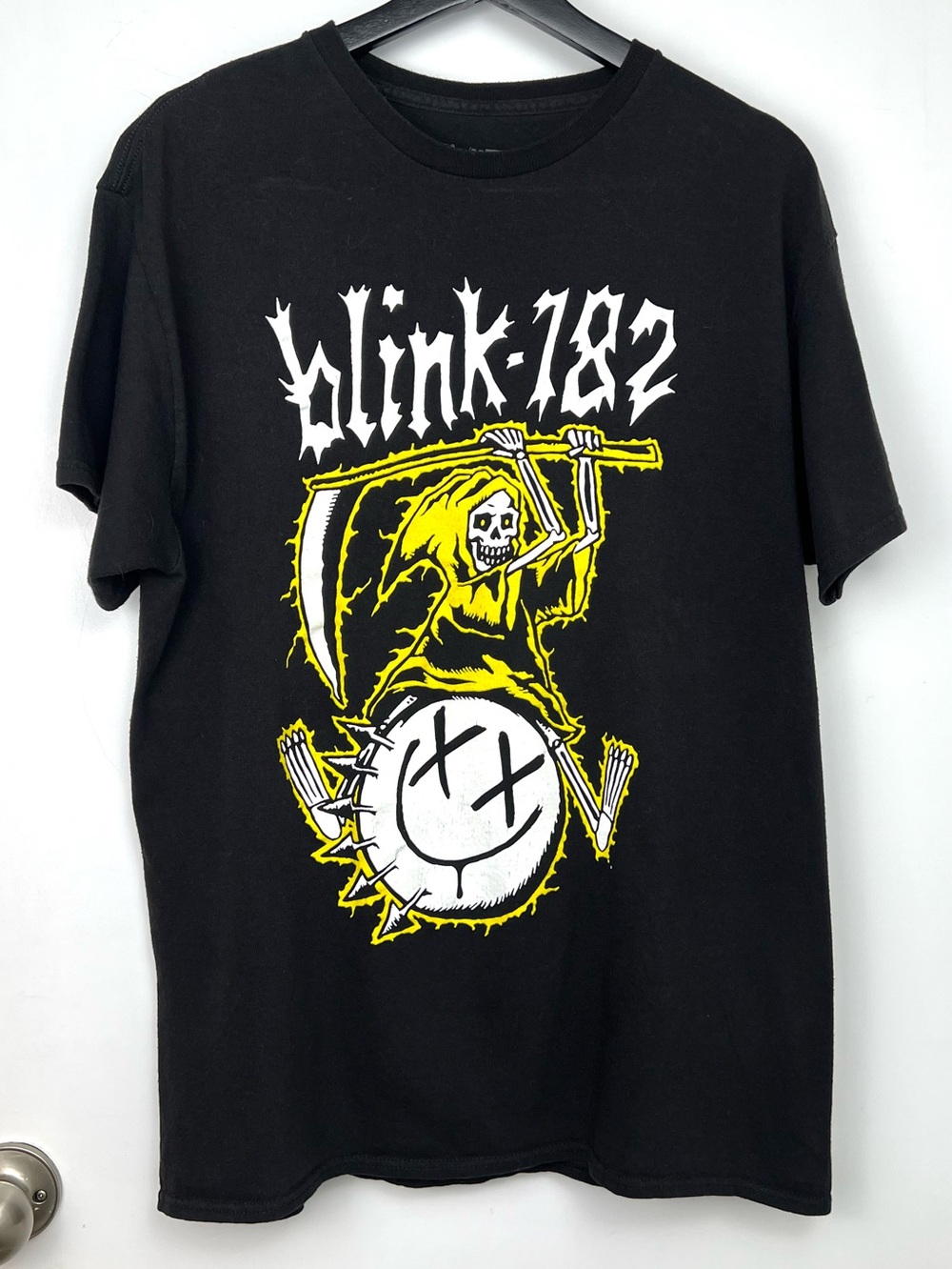 Blink 182 Tour 2023/24 Band Merch Graphic T Shirt L Black Multi Rock Pop Music